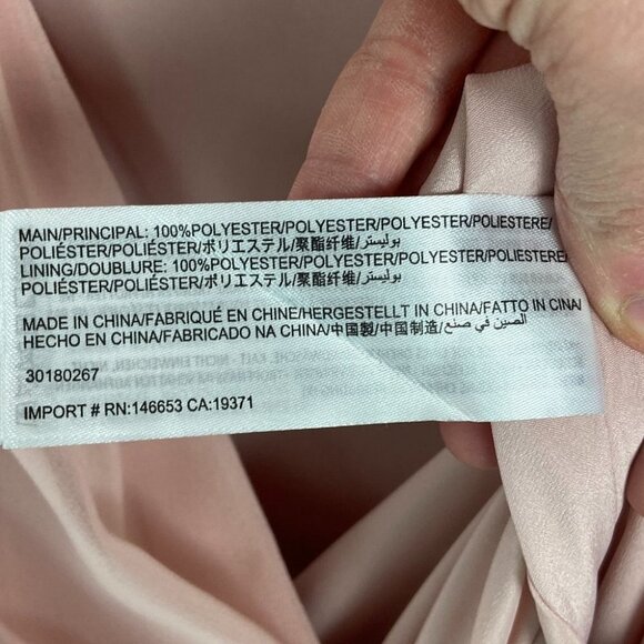 REVOLVE Keepsake The Label Blush Pink Maxi Dress Gown Size Large New With Tags L - Picture 8 of 10